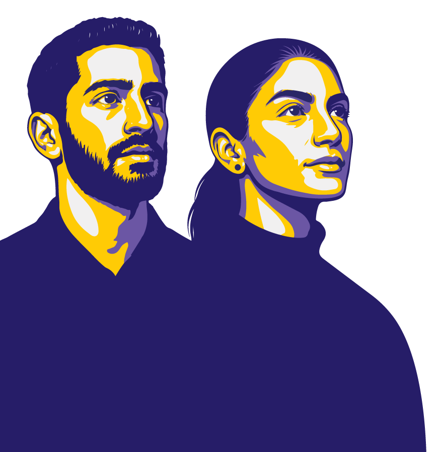 Portrait of speakers